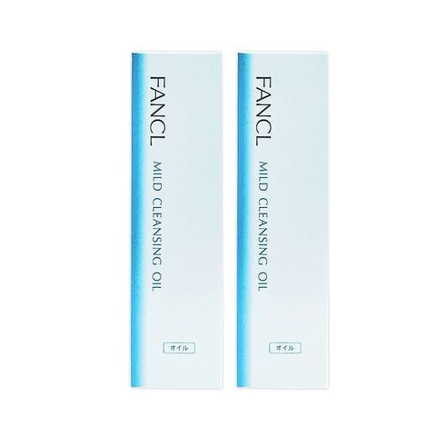(2盒組)日本FANCL芳珂-植萃精華保濕護膚毛孔角質淨化溫和卸妝油120ml按壓瓶/盒