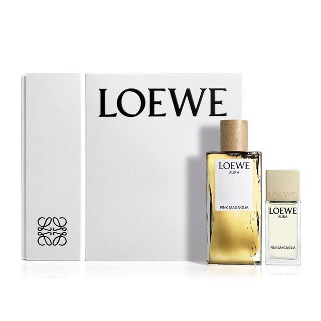 LOEWE Aura 粉紅木蘭淡香精禮盒100ml + 30ml - PChome 24h購物