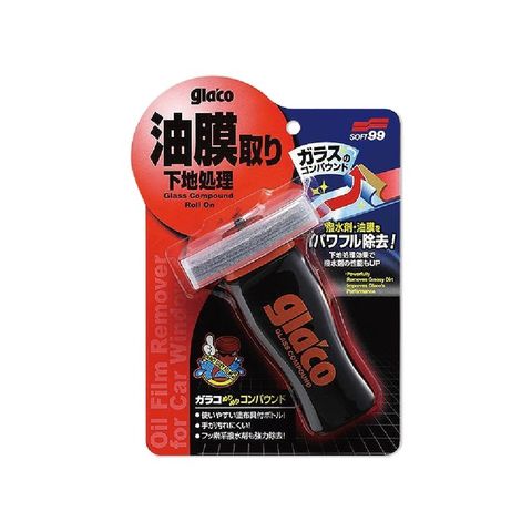 日本 Soft99-glacoT字型刷頭汽車玻璃油膜去除劑100ml/瓶-C275