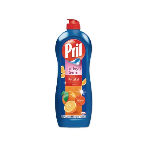 德國Henkel Pril-高效能活性酵素分解洗碗精653ml/瓶(餐具,碗盤,鍋具清潔)-柑橘香