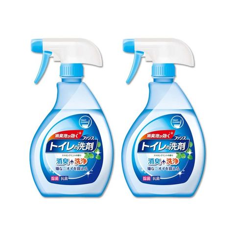 (2瓶組)日本第一石鹼-浴廁馬桶地板洗淨消臭芳香清潔劑380ml/瓶-薄荷香