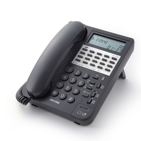 【中晉網路】國洋 K762 黑色話機 多功能來電顯示電話機 另售專用電話耳麥