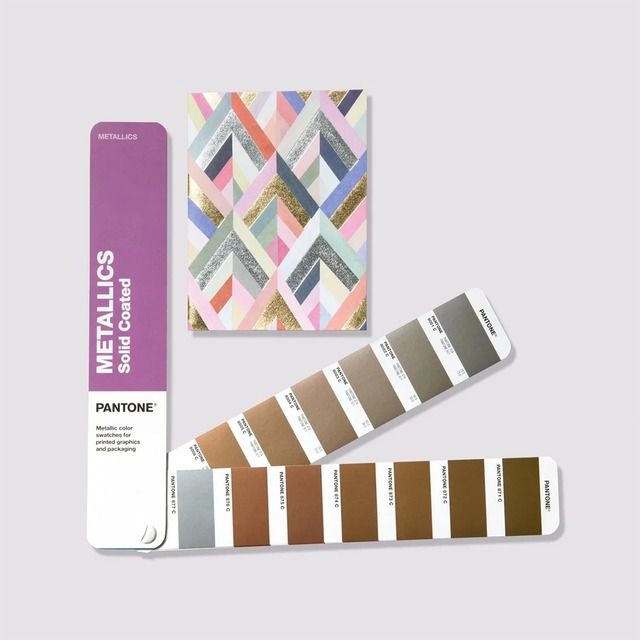 PANTONE 色票2023最新版金屬色指南套裝Metallics Guide /本GG1507B