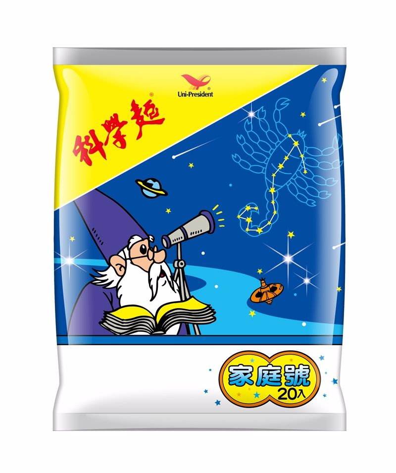 統一 科學麵mini包 家庭號 (10包/箱；20入/包)