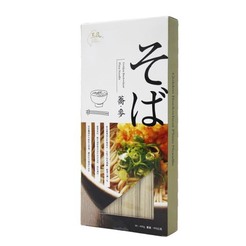 玉民 黃金蕎麥日式直麵400g 盒裝