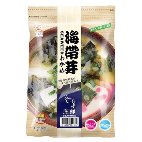 日正 【食品】海鮮海帶芽80g