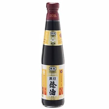 《黑龍》春蘭黑豆蔭油-清油(400ml)