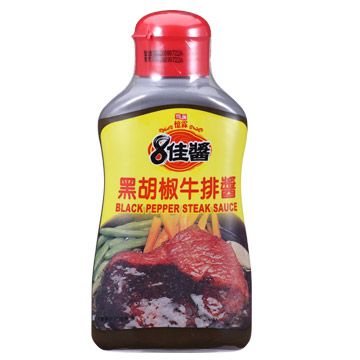 《憶霖》8佳醬-黑胡椒牛排醬(400g)