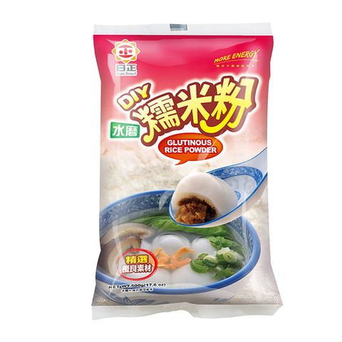 【日正食品】水磨糯米粉500g