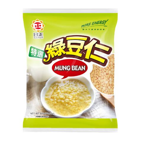 日正 【食品】綠豆仁300g