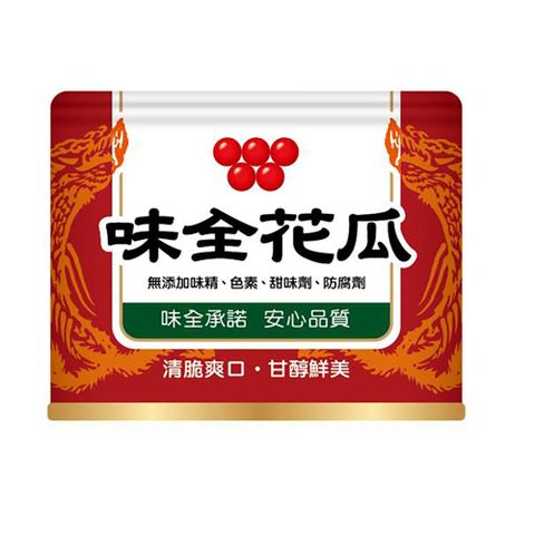 甘醇鮮美 清脆爽口味全花瓜170g(3入裝)