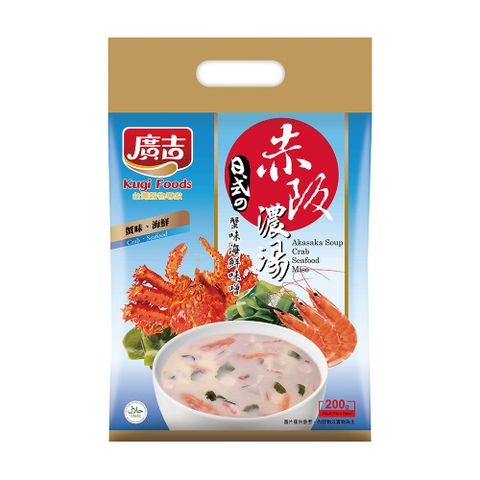 廣吉赤阪濃湯-蟹味海鮮味噌 (10包/袋)