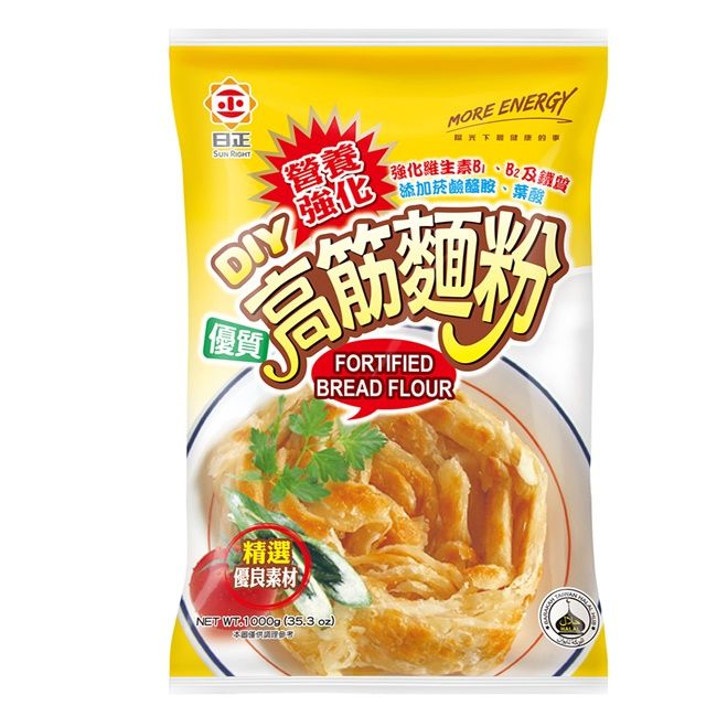 日正 【食品】營養強化高筋麵粉1000g