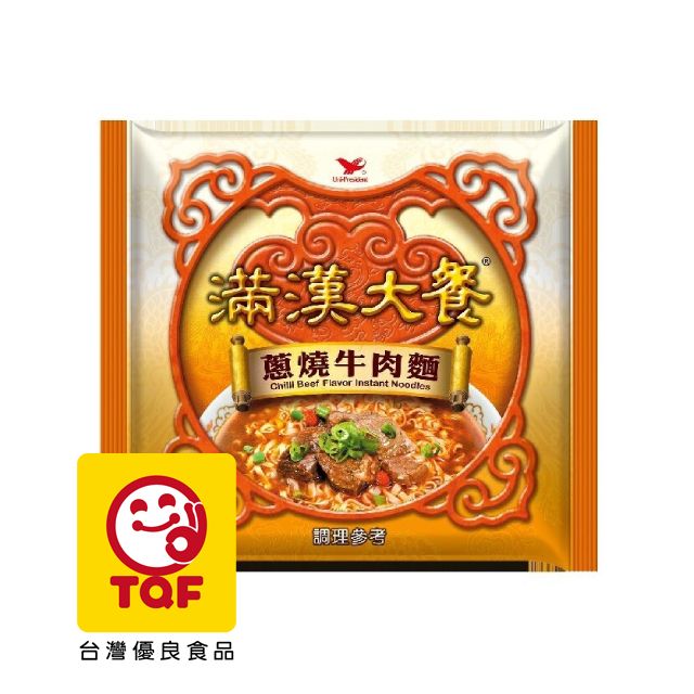 滿漢大餐_蔥燒牛肉麵(3包x4袋/箱) - PChome 24h購物