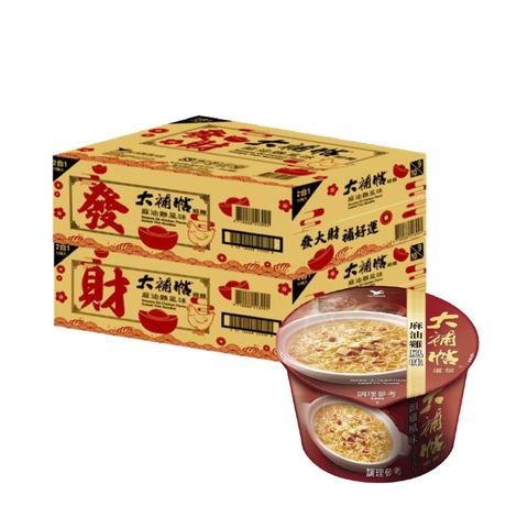 大補帖麻油雞風味細麵(12碗/箱)