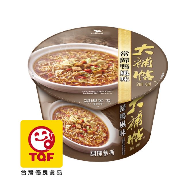 大補帖 當歸鴨風味細麵(12碗/箱)