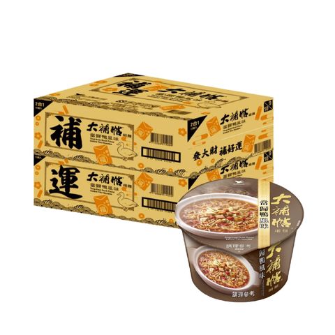 大補帖當歸鴨風味細麵(12碗/箱)