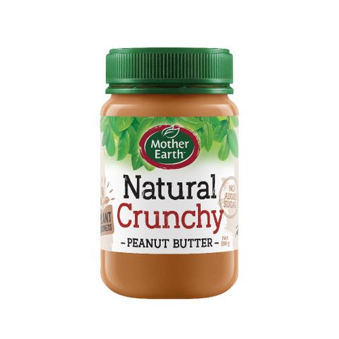 【壽滿趣】紐西蘭Mother Earth超級顆粒花生醬380g