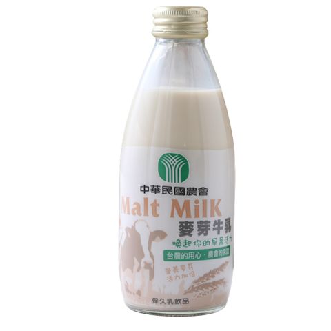 【台農乳品】麥芽保久乳飲品250mlx24瓶(箱)