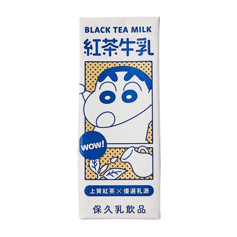 SF蠟筆小新紅茶牛乳200ml (24入/箱)