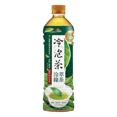 光泉 冷泡茶 冷萃綠茶(無糖)1235ml-12入x2箱