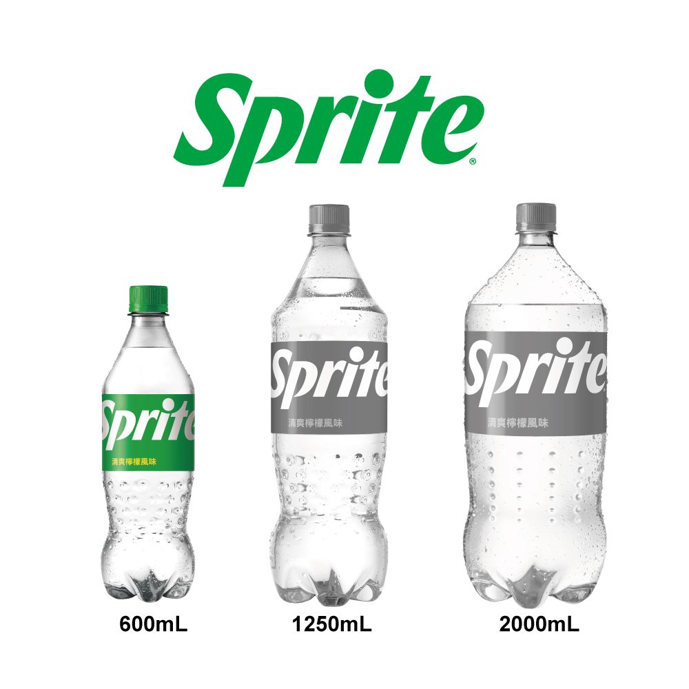 雪碧 【Sprite 】寶特瓶600ml(4入/組)