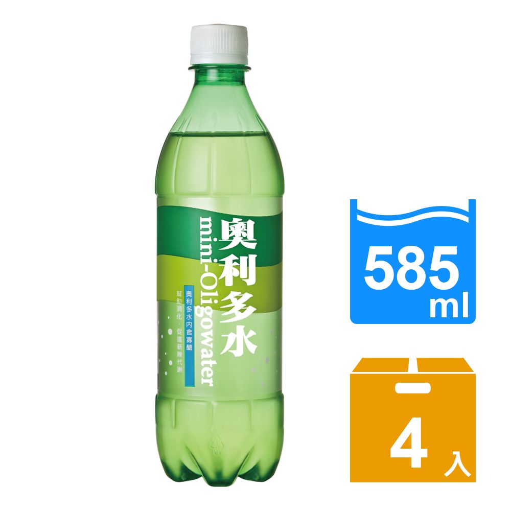 金車 奧利多水585ml(4入/組)