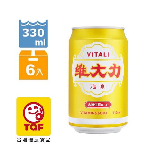 維大力 汽水330ml(6入組)