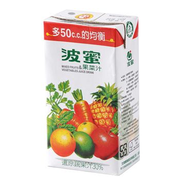 波蜜 果菜汁 300ml 6入