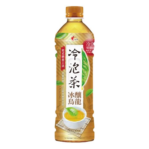 光泉 冷泡茶-冰釀烏龍-無糖585ml(4入/組)