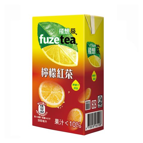 FUZE tea 飛想茶檸檬紅茶300ml(24入/箱)