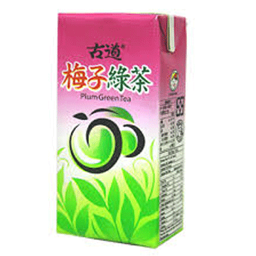 酸甜清爽↘$10/瓶古道梅子綠茶300ml(6入)