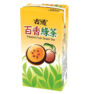 熱銷加碼↘$10/瓶古道百香綠茶 300ml(6入/組)