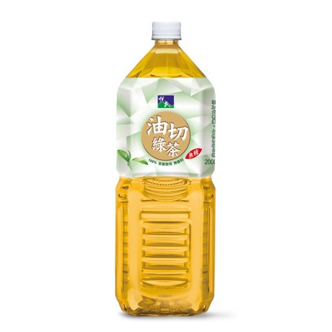 悅氏 油切綠茶2L(8瓶/箱)