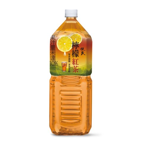 悅氏 檸檬紅茶2L(8瓶/箱)