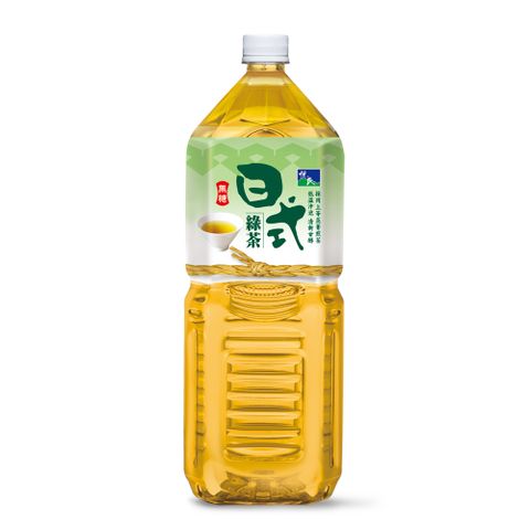 悅氏 日式綠茶-無糖2L(8瓶/箱)