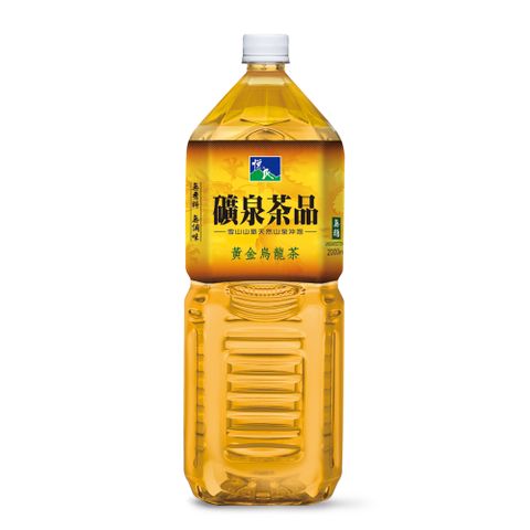 悅氏 黃金烏龍茶-無糖2L(8瓶/箱)