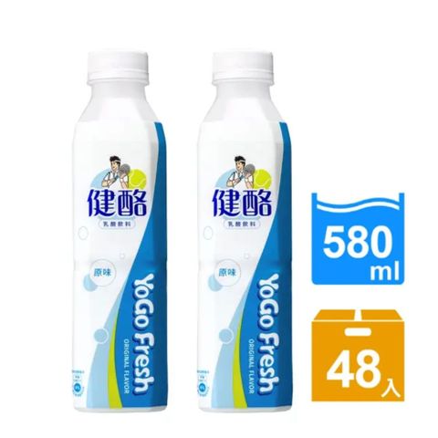 金車 健酪乳酸飲料580ml(24入x2箱)