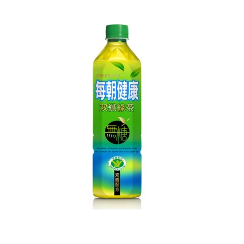 每朝健康 雙纖綠茶650ml (4入/組)