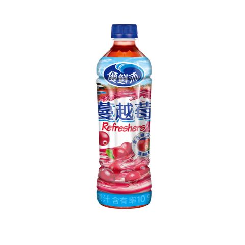 優鮮沛 蔓越莓綜合果汁500ml(24瓶/箱)