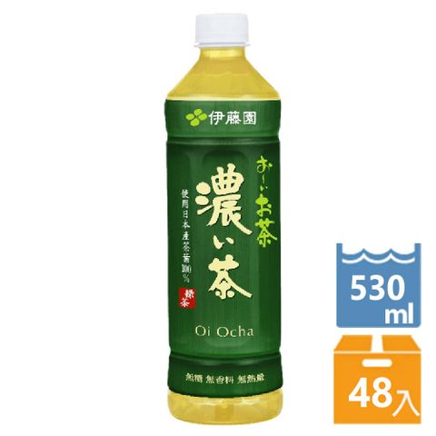 伊藤園 OiOcha 濃味綠茶  530ml (24入X2箱)