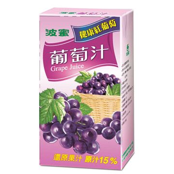 波蜜 葡萄汁(300mlx6入)