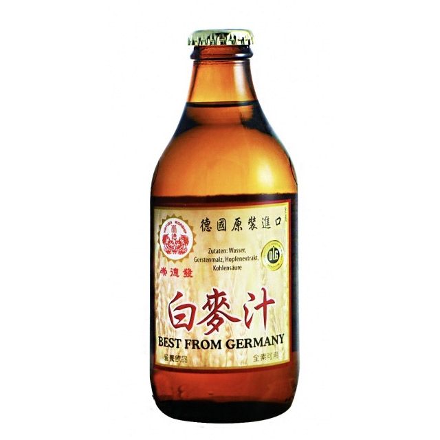 崇德發 德國原裝 白麥汁(玻璃瓶330MLX24入/箱)