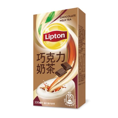 立頓巧克力奶茶 330ml (24入/箱)