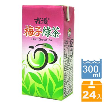 酸甜清爽↘$9.6/瓶古道梅子綠茶300ml(24入)