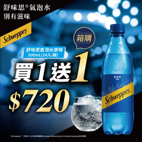 舒味思 萊姆口味氣泡水500ml(24入/箱)x2箱