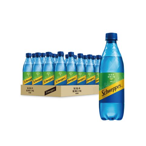 舒味思 萊姆口味氣泡水500ml(24入/箱)x2箱