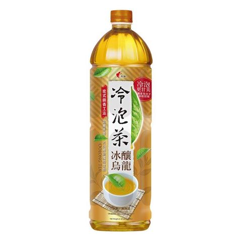 光泉 冷泡茶 冰釀烏龍茶(無糖)1235ml-12入