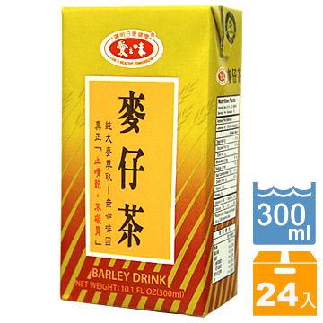 愛之味  麥仔茶300ml(24入/箱)