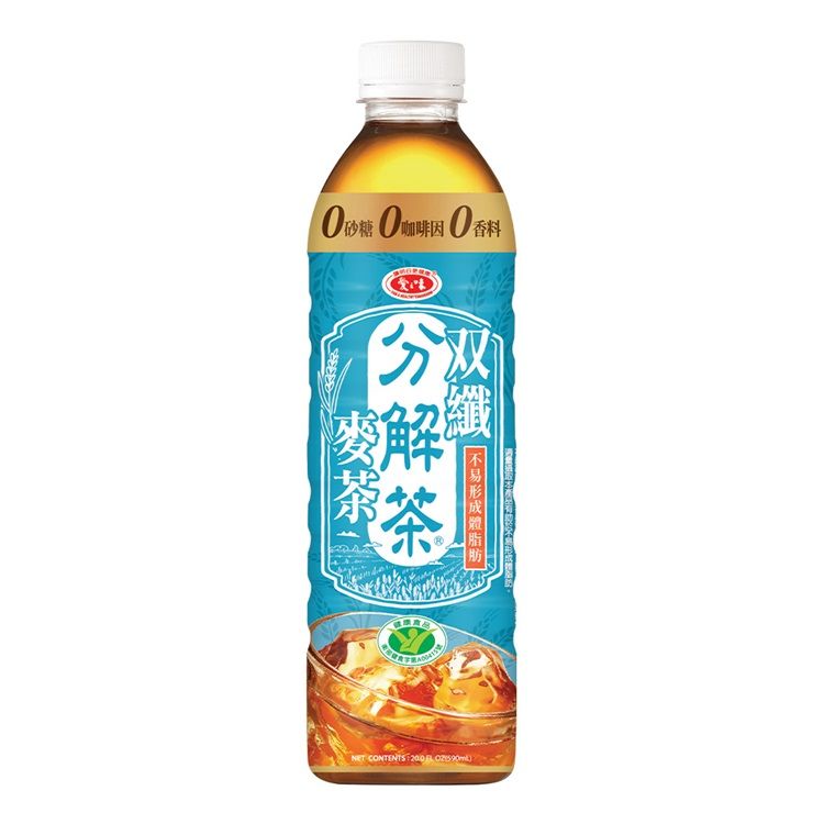 愛之味 分解茶雙纖麥茶(590ml*24入)